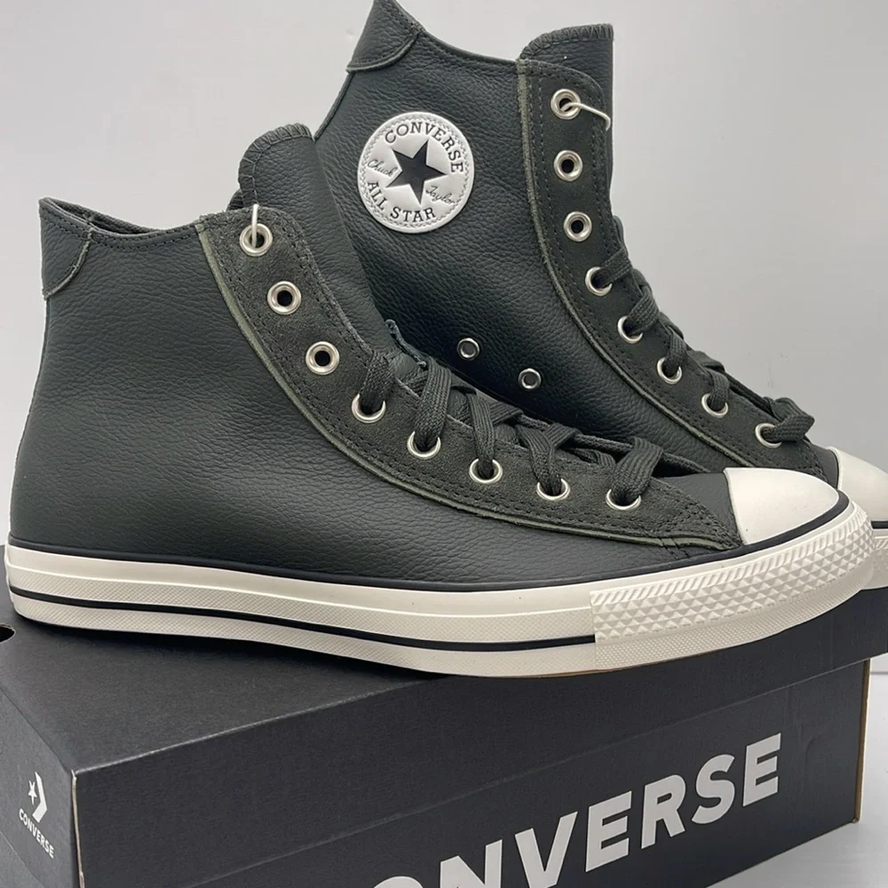 Converse Men's High-Top Sneakers A14810C
CTAS WIDE HI
DENSE CANOPY/EGRET/BLACK - Picture 7 of 16